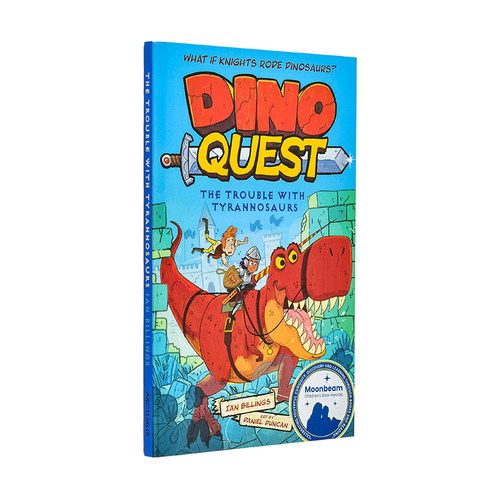 【现货】恐龙大冒险 暴龙的烦恼Dino Quest英文儿童章节书Dino Quest Ian Billings平装Arcturus Publishing9-12岁进口原版书9781