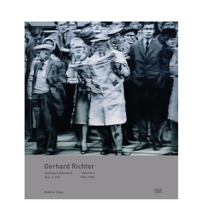 【预售】格哈德里希特作品集卷一Gerhard Richter Catalogue Raisonné英文外国美术20世纪Dietmar Elger精装Hatje Cantz进口原版