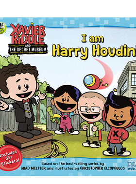 【预售】泽维尔·里德尔:哈利·胡迪尼英文儿童绘本人物传记进口原版外版书XAVIER RIDDLE: HARRY HOUDINIVitaleRandom House (U
