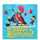 Faber 现货 Daddy Hilarious英文儿童绘本虚构类Gavin 我爸爸非常幽默My 书978057133 Faber进口原版 Puckett精装