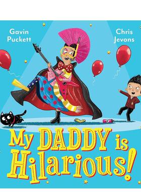 【现货】我爸爸非常幽默My Daddy is Hilarious英文儿童绘本虚构类Gavin Puckett精装Faber & Faber进口原版书978057133 18