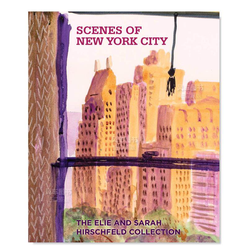 【预售】纽约市风景画英文外国美术当代进口原版外版书精装Scenes of New York CityRoberta J.M OlsonD Giles Ltd