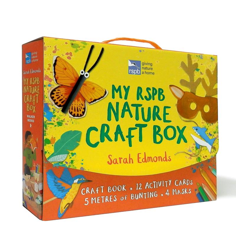 【现货】我的RSPB自然工艺盒:制作和玩英文儿童趣味进口原版外版书精装My RSPB Nature Craft Box: Make and PlaySarah EdmondsWa
