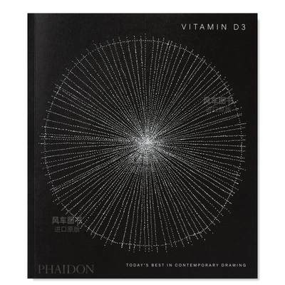 【预 售】（简装）维他命D3：当代绘画精选Vitamin D3: Today’s Best in Contemporary Drawing英文艺术总论历史理论评论简装进口