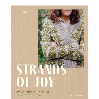 【现货】喜悦之线20 种彩色编织图案Strands of Joy 20 Colourwork Knitting Patterns for Calm英文手工制作Laine进口原版书Hard