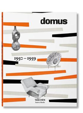 【现货】多莫斯设计 1950–1959domus 1950–1959英文综合设计Charlotte 精装TASCHEN进口原版书9783836593847