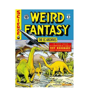 EC档案奇怪 14岁以上The 书平装 Archives Feldstein Volume 幻想卷3英文漫画进口原版 Fantasy Weird Hor Dark 预售
