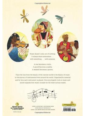 【预售】音乐诞生前乐器的起源Before Music英文儿童绘本知识百科精装Abrams进口原版书9781419745553