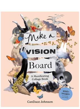 【预售】制作愿景板Make a Vision Board英文生活综合CanDace Johnson平装进口原版书Laurence King9781399614825