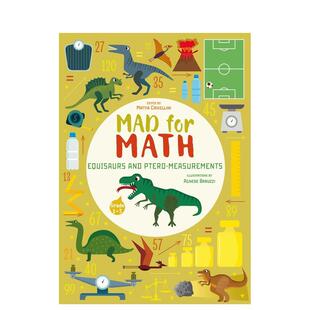 Ptero Criv 等量恐龙与翼龙测量术 Math Equisaurs for 疯狂数学 Mad Measurements英文儿童绘本知识百科Matteo and 预售