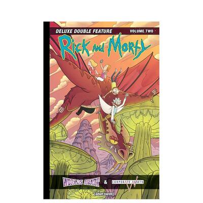 【现货】【Oni Press】瑞克和莫豪华特卷2Rick and Morty Deluxe Double Feature Vol 2英文漫画Josh TrujilloOni Press进口原版书