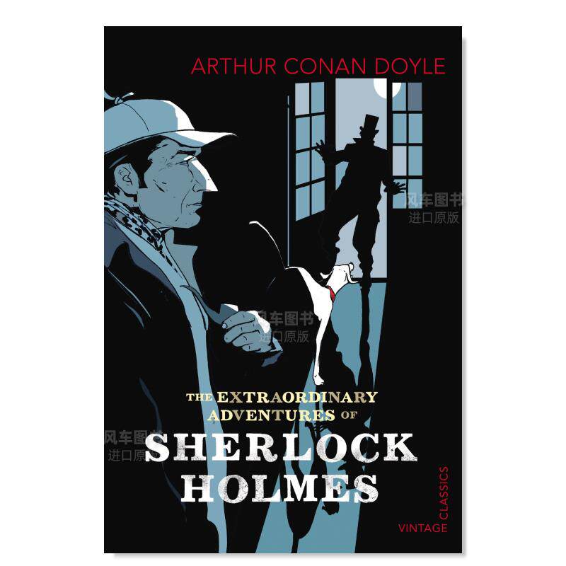 【预 售】福尔摩斯探案集英文文学世界文学进口原版书【vintage