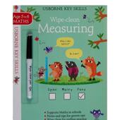 Measuring 6Wipe Usborne children’s 6英文儿童趣味Holly Bathie平装 Clean 书97814 现货 测量5 books3 6岁进口原版 可擦本