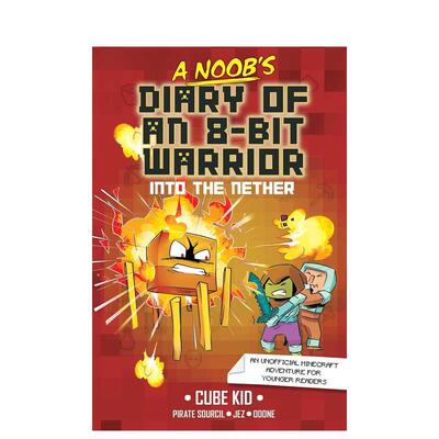 【预售】【Andrews】8位勇士日记新手日记精装Noob's Diary of an 8-Bit Warrior英文漫画图书精装进口原版书Cube Kid Andrews Mc