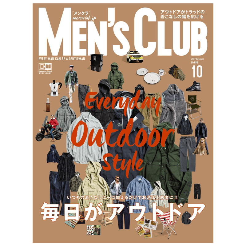 【订阅】MEN\SCLUB（メンズクラブ男子俱乐部）男性时尚杂志日本日文原版年订4期 D109