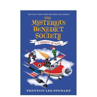 【预售】神秘的本笃会 世纪之谜The Mysterious Benedict Society and the Riddle of Ages 英文青少年读物Stewart， Trenton Lee