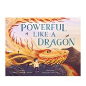 Jacqueline 现货 Like Dragon英文儿童绘本人物传记Chrisher Tam精装 像龙一样强大Powerful Brook3 Roaring Cheng 6岁进口原