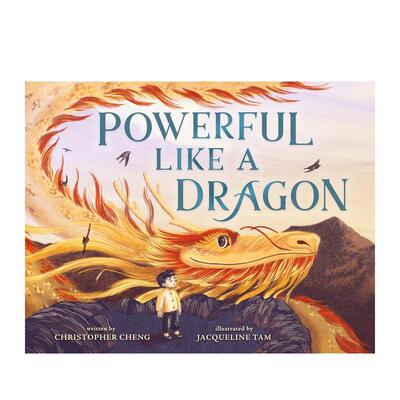【现货】像龙一样强大Powerful Like a Dragon英文儿童绘本人物传记Chrisher Cheng Jacqueline Tam精装Roaring Brook3-6岁进口原