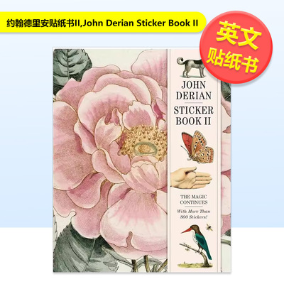 【预售】约翰德里安贴纸书IIJohn Derian Sticker Book II英文贴纸书John DerianArtisan精装进口原版书9781648295119