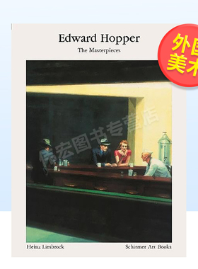 【现货】爱德华·霍普【Schirmer Visual Library】Edward Hopper20世纪英文艺术美术进口原版书Heinz Liesbrock