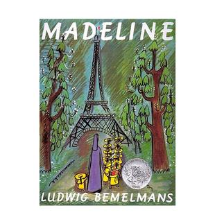 书Madaline平装 玛德琳英文儿童绘本人际关系进口原版 6岁 9岁Ludwig Books BemelmansPuffin 预售
