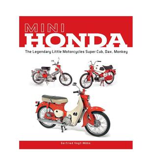 【预售】本田迷你机车Mini Honda英文工业产品设计Gerfried Vogt-Mobs精装Schiffer97807 365829