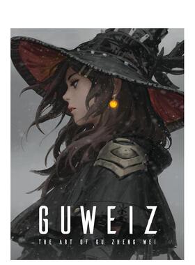 【现货】古威兹的艺术The Art of Guweiz英文插画原画设定集Zheng Wei Gu 3dtotal Publishing精装进口原版书9781912843169