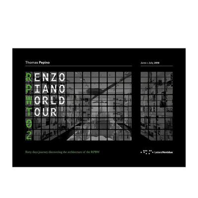 【现货】伦佐皮亚诺世界巡回02Renzo Piano World Tour 02英文建筑设计师工作室Thomas Pepino简装LetteraVentidue Edizioni srl进