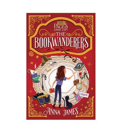 【预售】美国畅销书Pages&Co图书漫游者Pages & Co. The Bookwanderers 英文儿童漫画9-12岁精装进口原版书Anna James Philomel