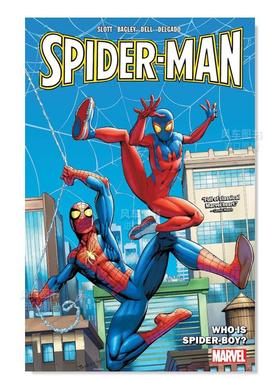 【预售】【Marvel】蜘蛛侠卷2蜘蛛侠是谁？英文漫画简装进口原版书SPIDER-MAN VOL. 2: WHO IS SPIDER-BOY? Mark Bagley  Dan Sl