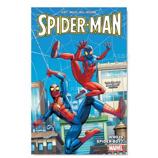 【预售】【Marvel】蜘蛛侠卷2蜘蛛侠是谁？英文漫画简装进口原版书SPIDER-MAN VOL. 2: WHO IS SPIDER-BOY? Mark Bagley  Dan Sl