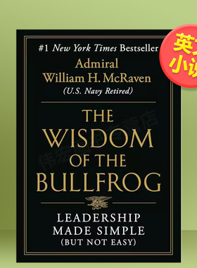 【预售】【2023亚马逊年度图书】牛蛙的智慧英文文学传记进口原版外版书精装14岁以上The Wisdom of the Bullfrog Admiral Willi