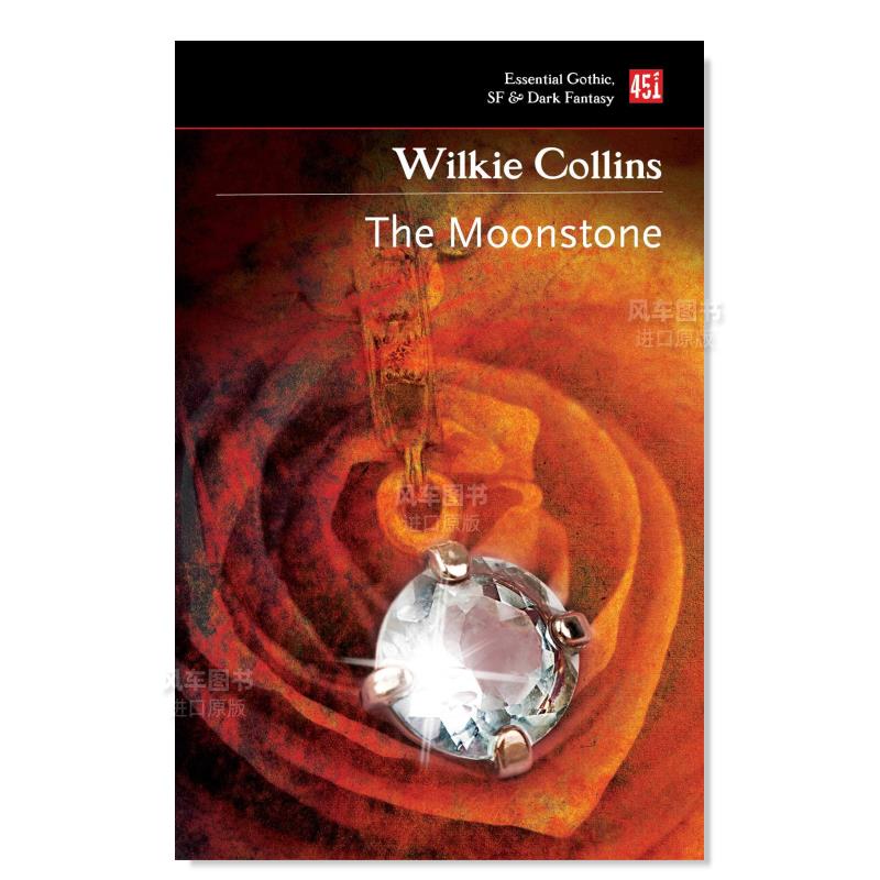 【现货】月光石英文文学小说简装进口原版外版书籍The Moonstone Wilkie Collins 书籍/杂志/报纸 文学类原版书 原图主图