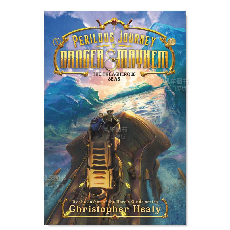 【现货】危险和混乱的危险旅程2英文儿童分阶阅读进口原版书Perilous Journey of Danger and Mayhem 2 Healy著Walden Pond P