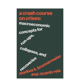平装 Univers Crash Crises英文商业行销Markus 危机关键领域速成课程宏观经济概念A Course Princeton Brunnermeier 预售