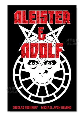 【预售】阿莱斯特和阿道夫英文漫画进口原版书平装14岁以上Aleister & Adolf RushkoffDark Horse