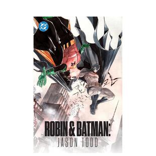 Batman英文漫画Sina Grace精装 Comics进口原版 罗宾与蝙蝠侠杰森托德Robin 书9781799503279 预售
