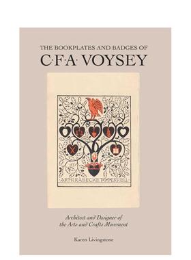 【预售】CFA沃西藏书票与徽章Bookplates and Badges of CFA Voysey英文综合设计Karen Livingstone精装ACC Art Books进口原版书9