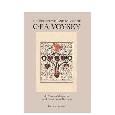 【预售】CFA沃西藏书票与徽章Bookplates and Badges of CFA Voysey英文综合设计Karen Livingstone精装ACC Art Books进口原版书9