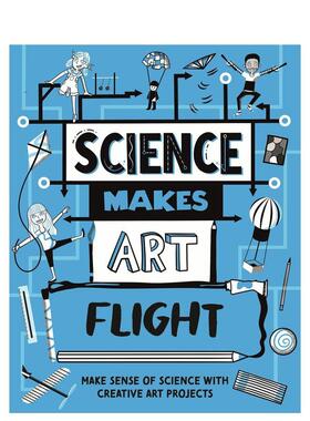 【预售】【科学创艺家】飞行启示录【Science Makes Art】Flight英文儿童绘本知识百科平装Hilary DevonshireWayland进口原版书97