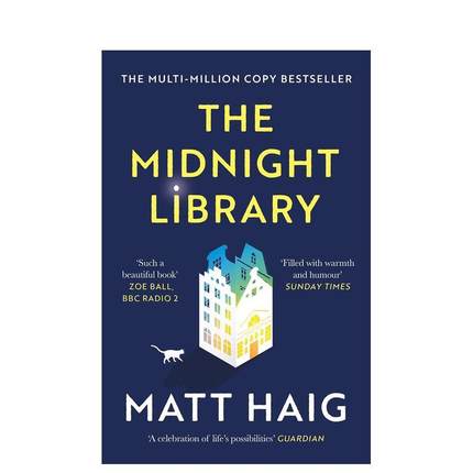【现货】深夜图书馆The Midnight Library英文文学小说Matt Haig精装Canongate进口原版书9781786892706