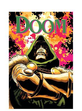 【现货】【Marvel】末日博士英文漫画平装进口原版书Doctor Doom by Cantwell & Larroca Salvador Larroca