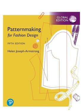 【现货】服装设计中的制版技术Patternmaking for Fashion Design英文服装设计Helen ArmstrongPearson Education进口原版书97812
