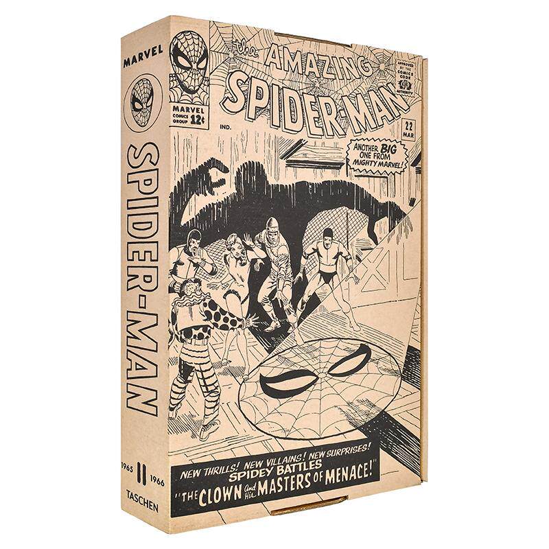 【预售】【TASCHEN】漫威漫画图书蜘蛛卷1965–1966【Famous First Edition】Marvel Comics Library Spider-Man Vol 2 1965–196