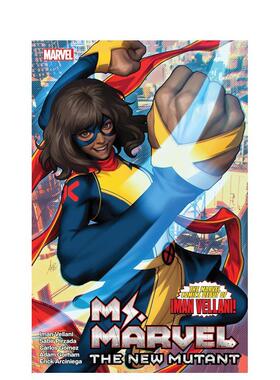 【预售】【Marvel】惊奇女士新变种人卷1英文漫画简装进口原版书Ms. Marvel: The New Mutant Vol. 1 VELLANI  IMAN