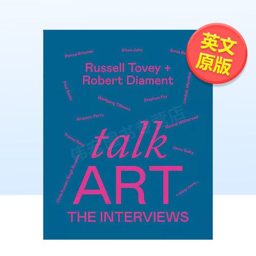 【现货】谈艺术：播客采访集英文生活英文生活综合进口原版书平装Talk Art The Interviews Russell Tovey著Ilex Press出版