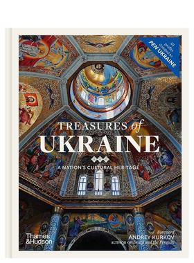 【现货】乌克兰的珍宝Treasures of Ukraine英文艺术博物馆展览私人收藏画册Andrey Kurkov 精装Thames & Hudson进口原版书978050