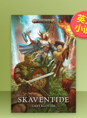 【现货】战锤西格玛时代鼠潮英文小说Gary Kloster进口原版书平装14岁以上【Warhammer: Age of Sigmar】Skaventide Games Works