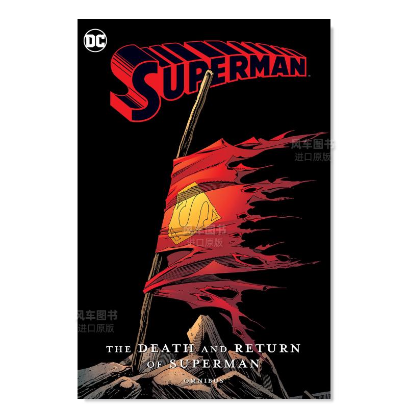 【预售】超人之死而复生英文漫画进口原版书精装14岁以上Death and Return of Superman Omnibus Dan JurgensIDW Publishing
