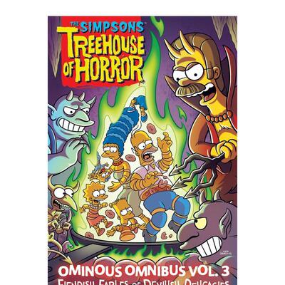 【现货】【Abrams】辛普森一家恐怖树屋合集卷3Simpsons Treehouse Of Horror Ominous Vol.3英文漫画精装Groening  Matt进口原版